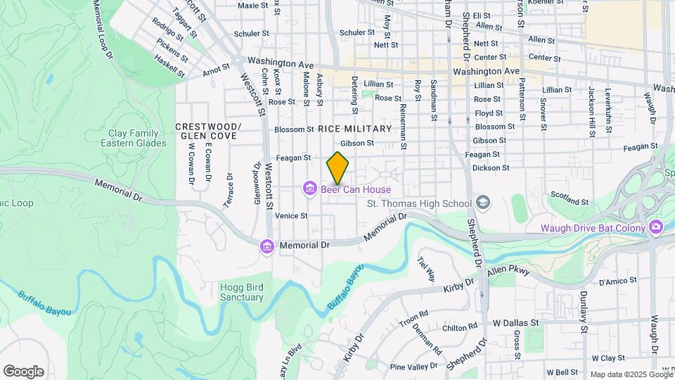 5423 Lacy St Map and Location Details