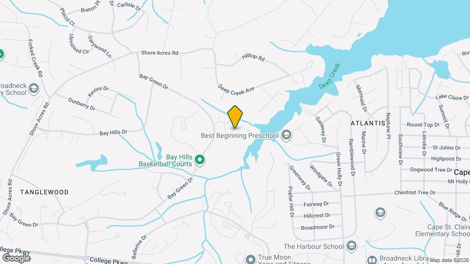 733 Mashie Ct Mapa y Detalles de la Ubicación