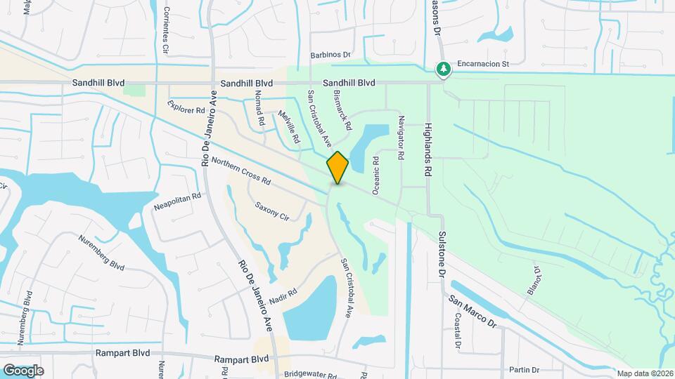 1222 San Cristobal Ave Map and Location Details