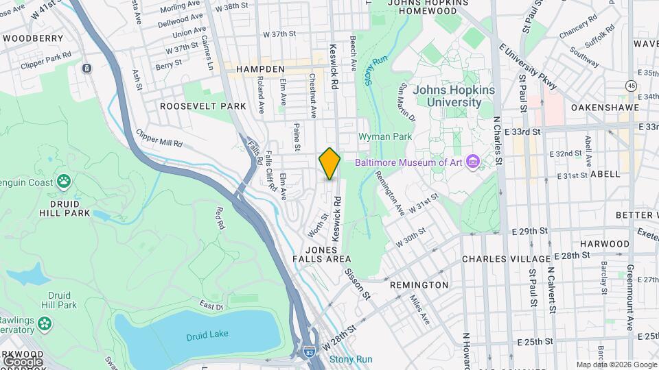 3135 Tilden Dr Map and Location Details