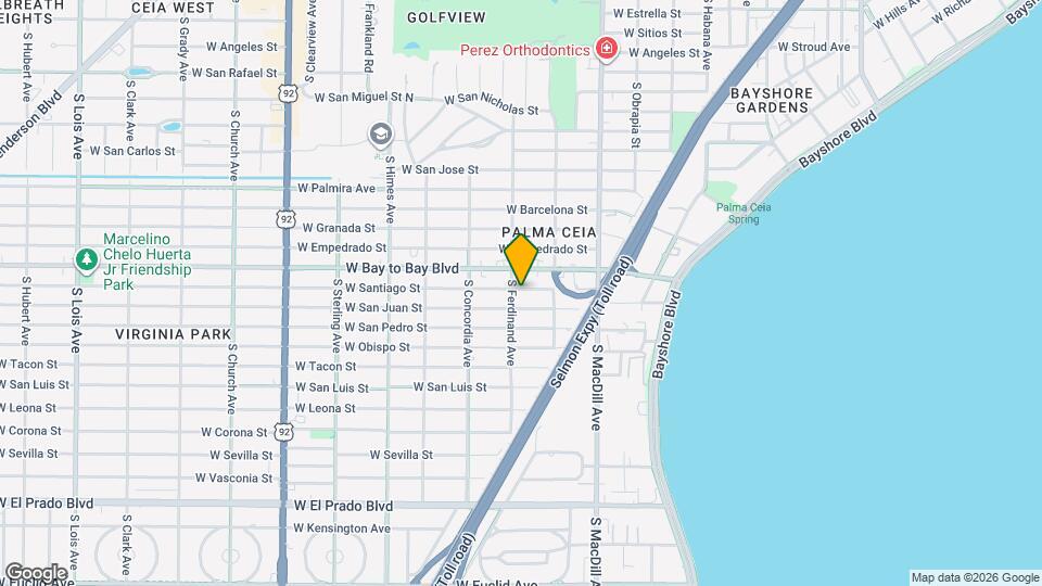 3218 W Santiago St, Unit 2 Map and Location Details