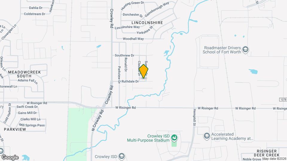 1650 Ruthdale Dr Mapa y Detalles de la Ubicación