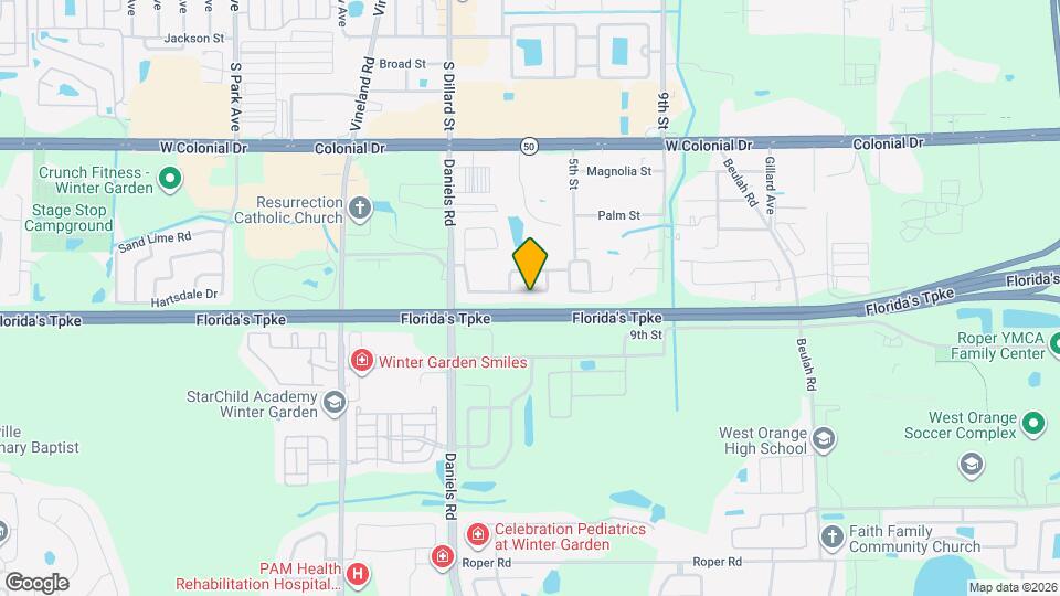 326 Daniels Pointe Dr Mapa y Detalles de la Ubicación