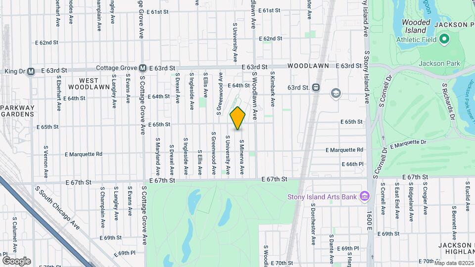 6520 S Minerva Ave Map and Location Details