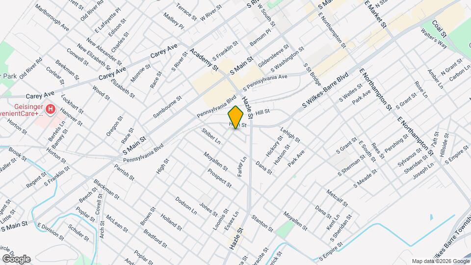 20 Grove St Mapa y Detalles de la Ubicación