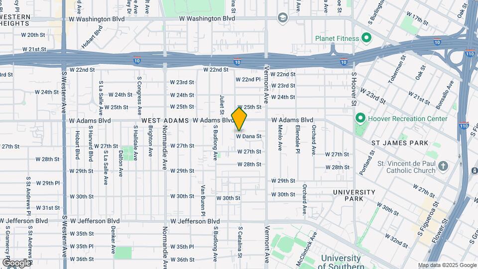 Huge 3 units close to USC Map and Location Details