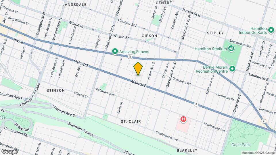 57 Burris St Map and Location Details