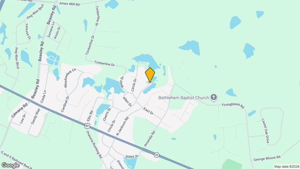 214 Circle Dr Map and Location Details