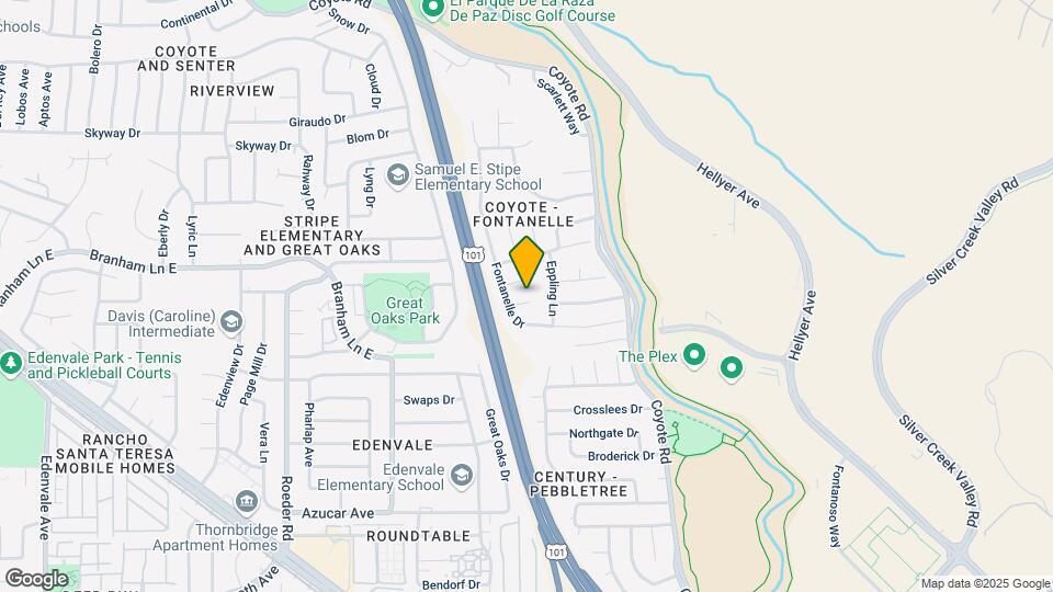 421 Gwinn Ct Map and Location Details