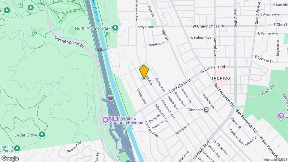 4117 Edenhurst Ave, Unit 4119 Map and Location Details