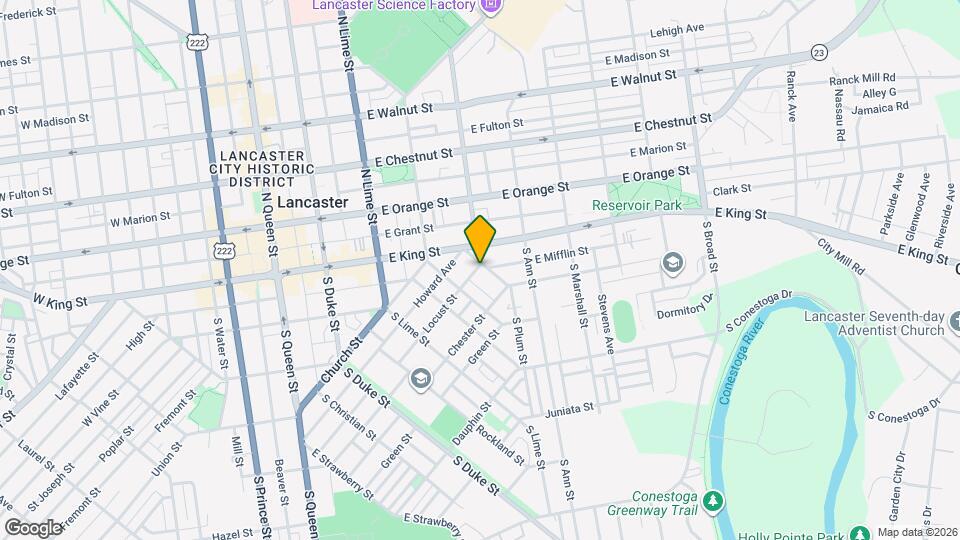 5 Locust St Map and Location Details