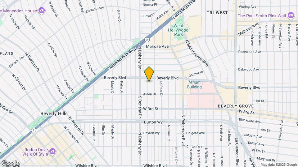 144 N Wetherly Dr, West Hollywood , CA 90048 Map and Location Details