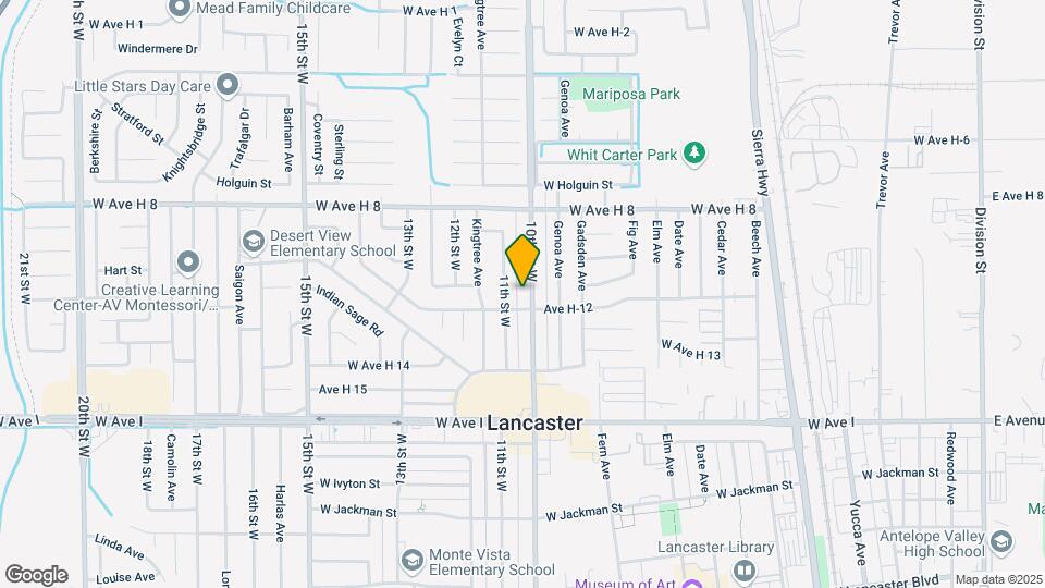 45419 10th St W Map and Location Details