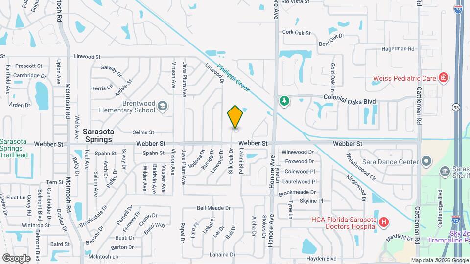 5166 Lancewood Dr Map and Location Details