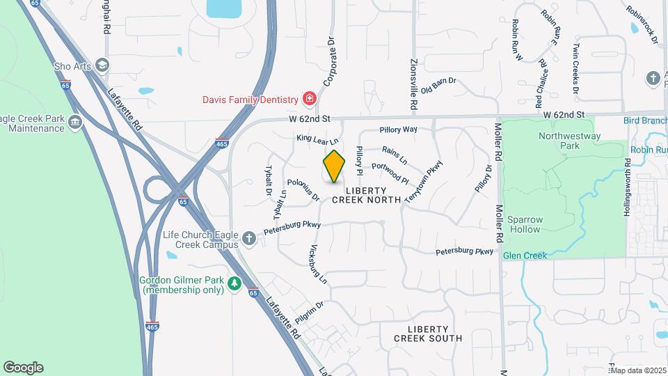 6043 Polonius Ct Map and Location Details