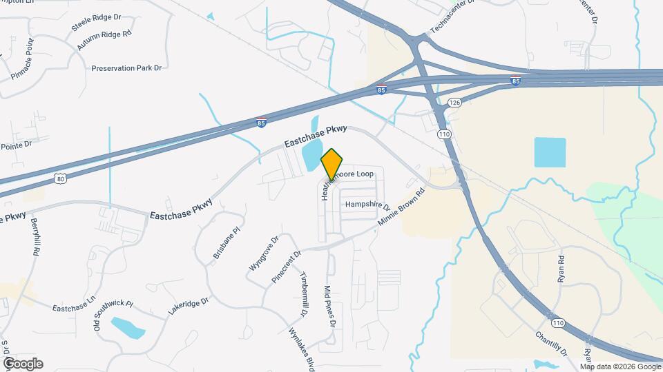 7301 Heathermoore Loop Map and Location Details