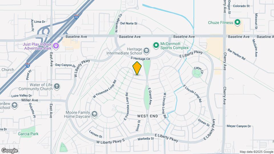 13723 Berkeley Ct Map and Location Details