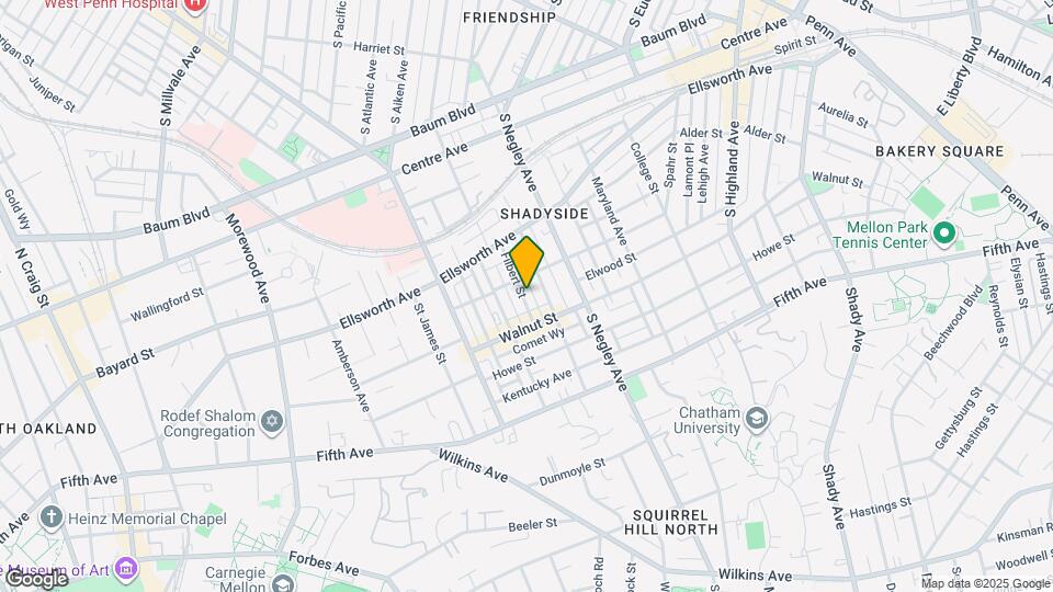 715 Filbert St Map and Location Details