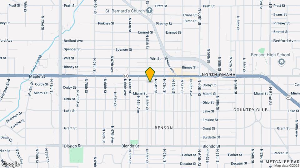 2727 N 65th St Map and Location Details