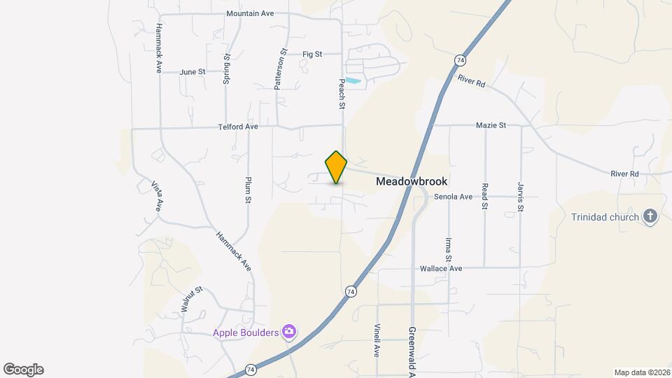 27203 Peach St Map and Location Details