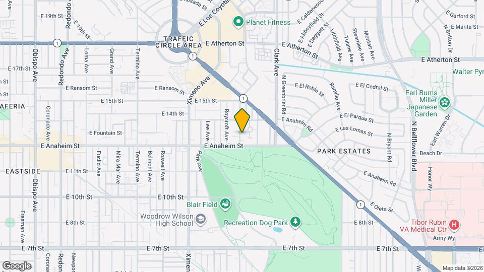 1334 Park Ave Map and Location Details