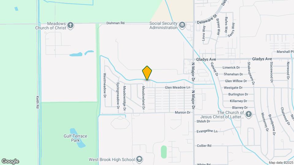 8648 Glen Meadow Ln Map and Location Details