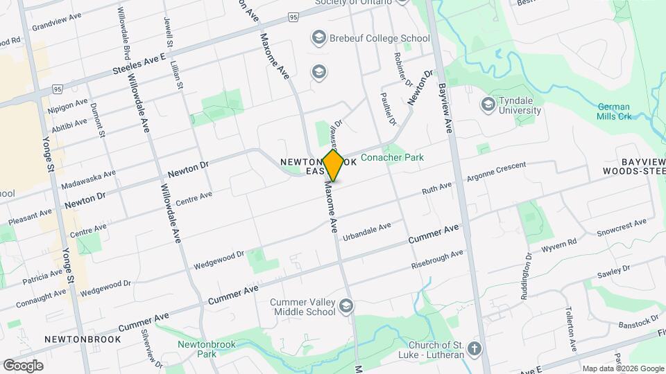 190 Northwood Dr Map and Location Details