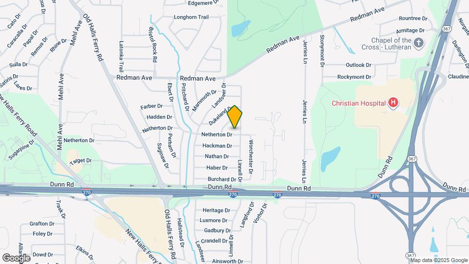 2505 Netherton Dr Map and Location Details