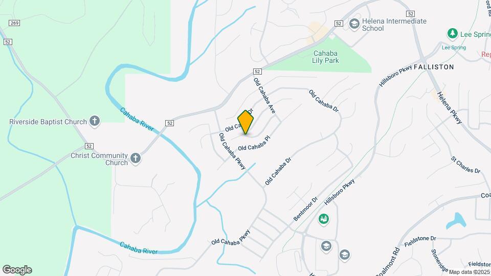 1621 Old Cahaba Ct Map and Location Details