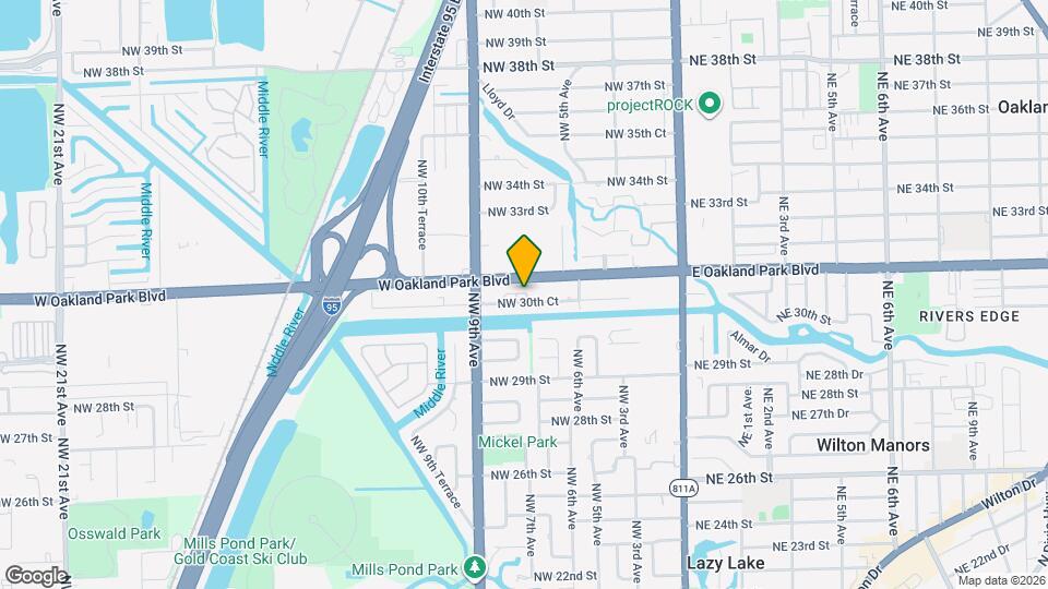 715 NW 30th Ct Map and Location Details