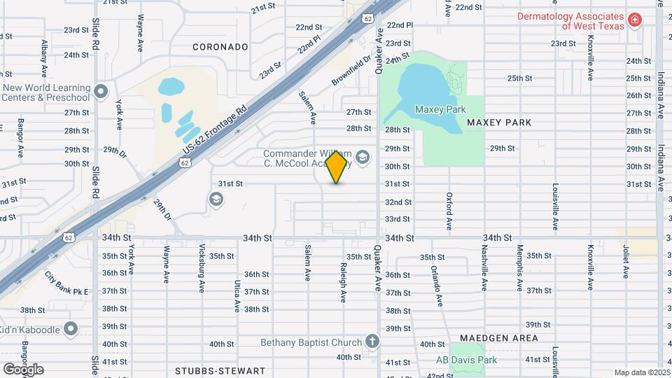 4423 31st St Map and Location Details