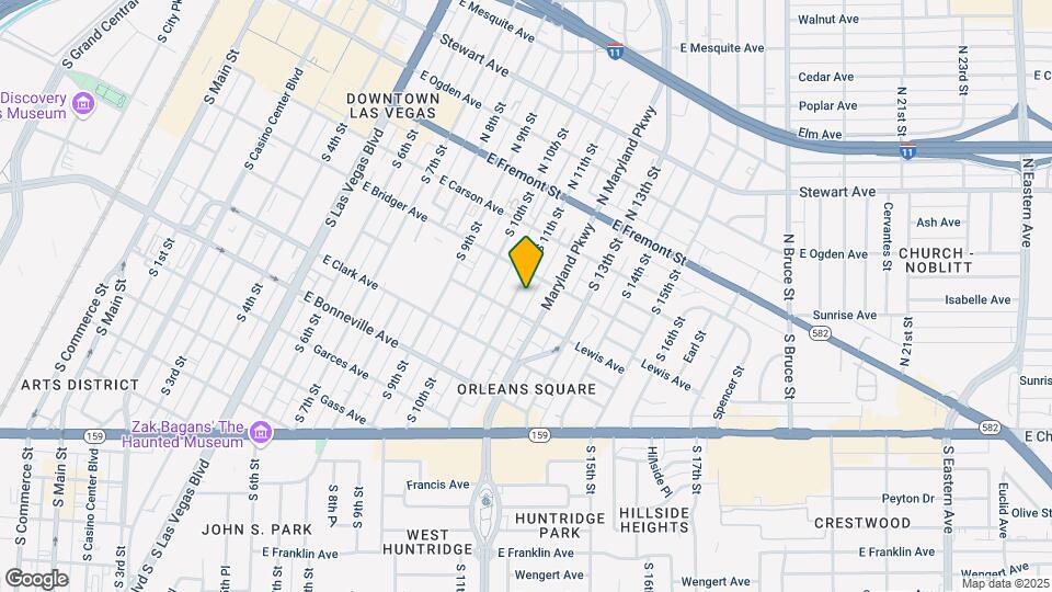 317 S 11th St Map and Location Details