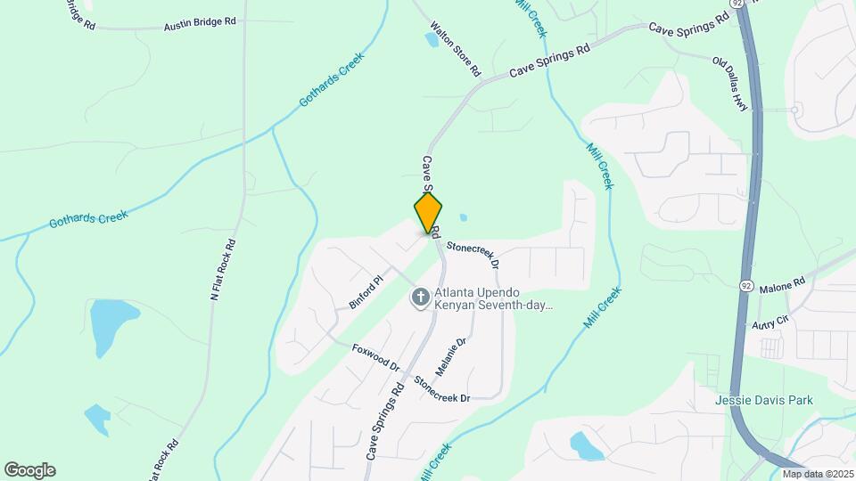 5701 Castlebrook Dr Map and Location Details