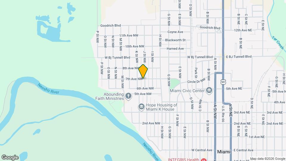 1003 7th Ave NW Map and Location Details