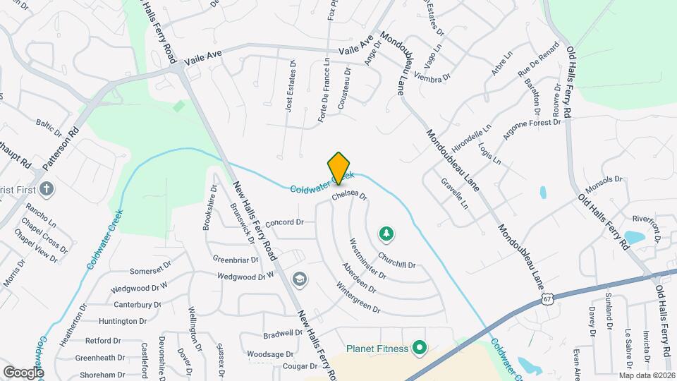2765 Chelsea Dr Map and Location Details