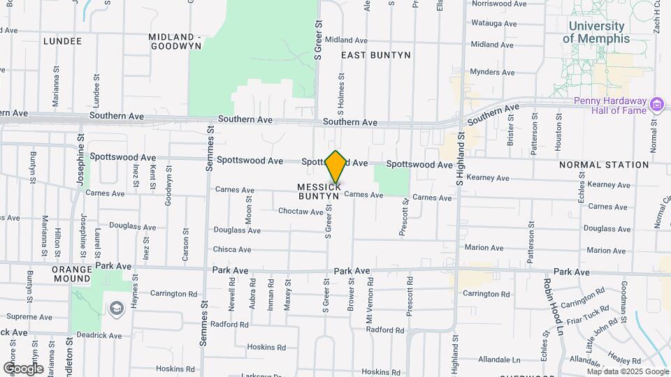 732 S Greer St Map and Location Details