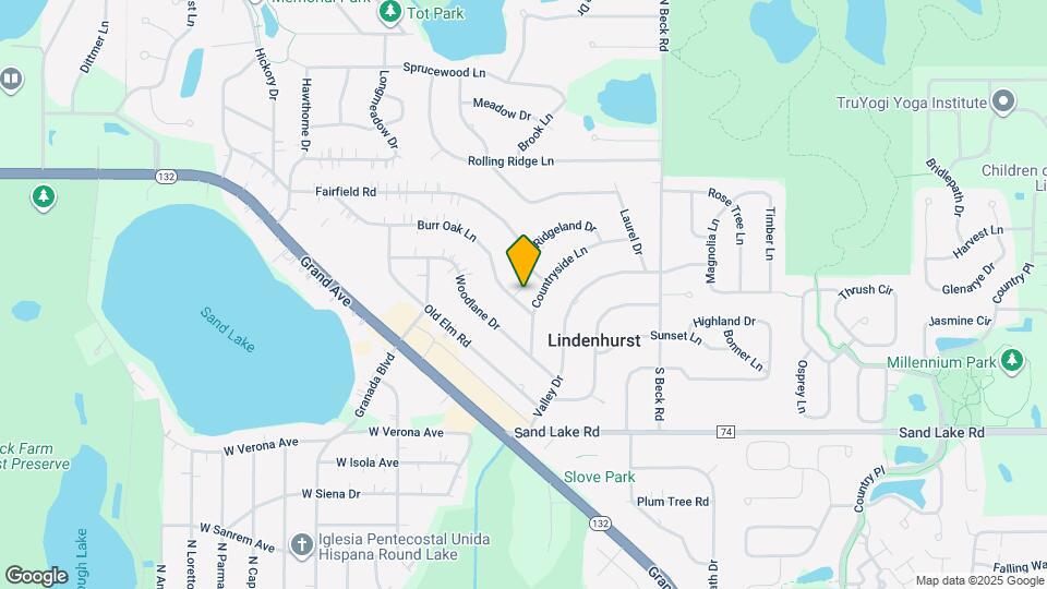 2124 Burr Oak Ln Map and Location Details