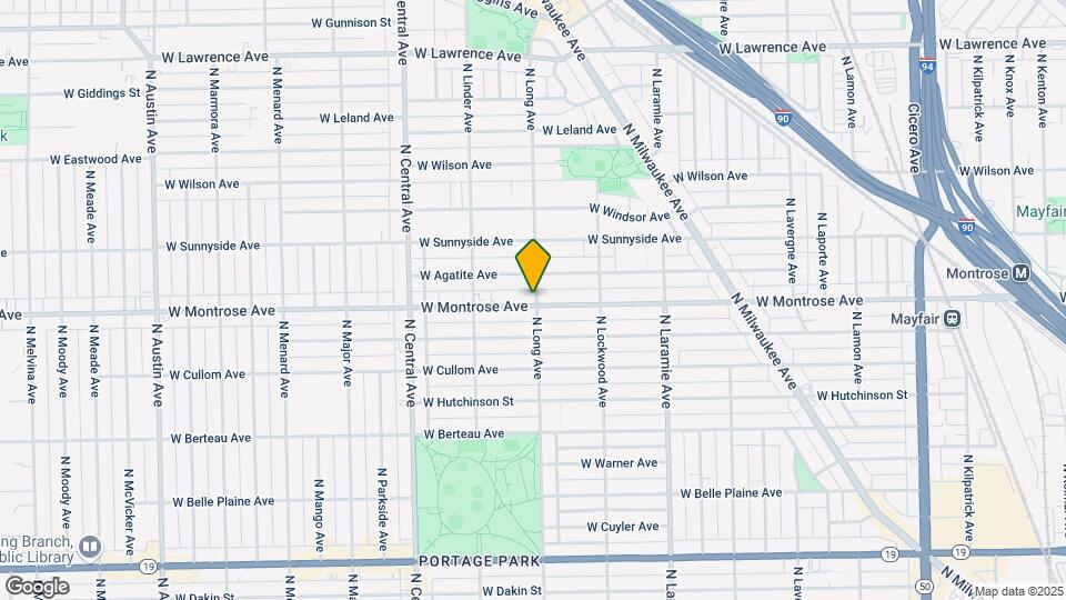 5400 W Montrose Ave Mapa y Detalles de la Ubicación