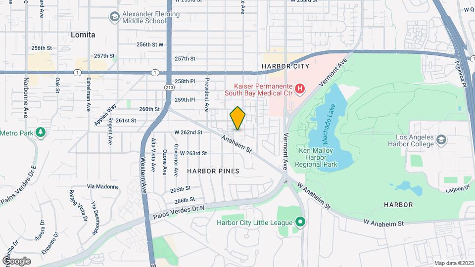 26128 Belle Porte Ave Mapa y Detalles de la Ubicación