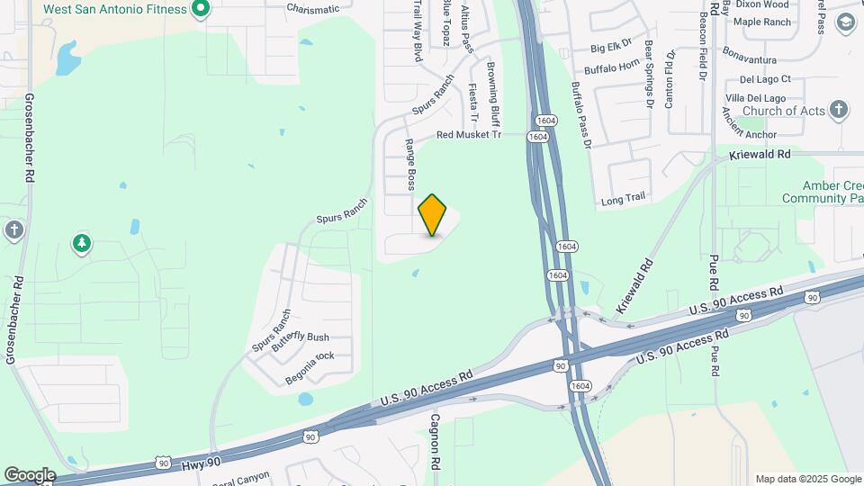 10911 Bosal Trail Mapa y Detalles de la Ubicación