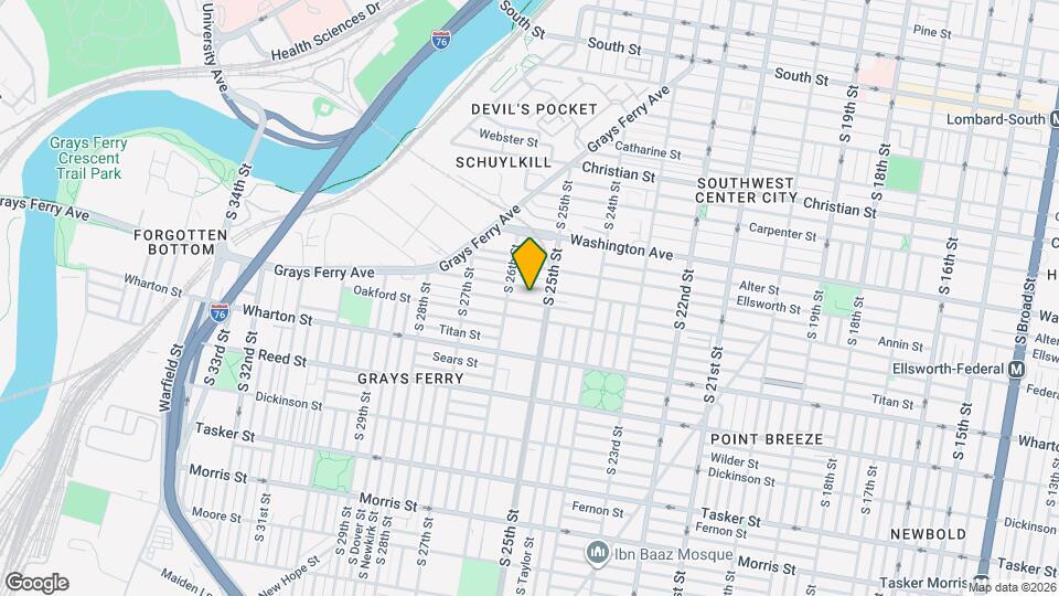 2521 Manton St Map and Location Details