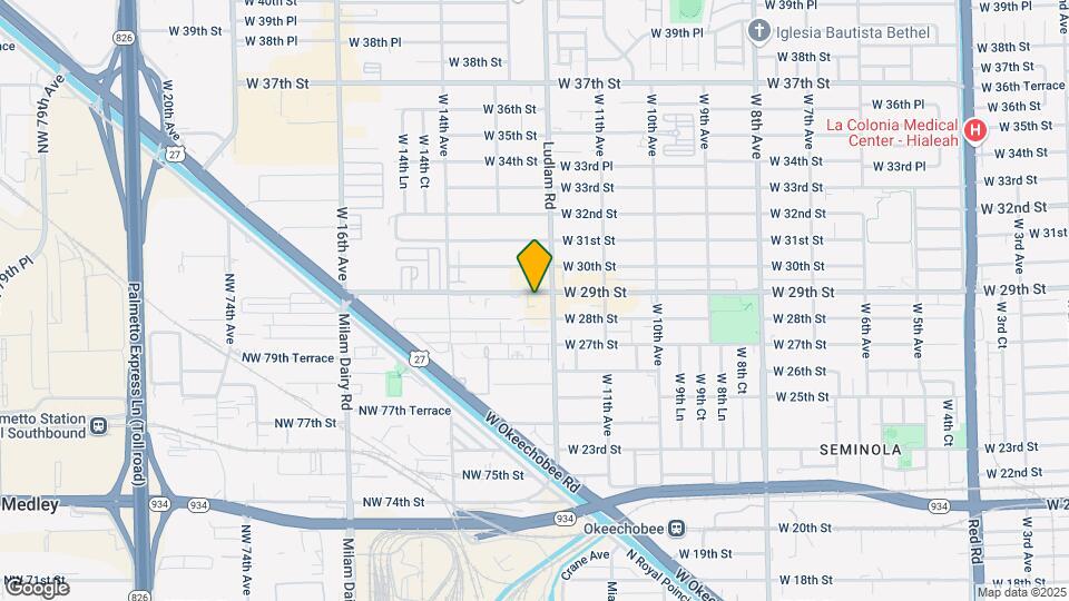 1230 W 29th St Map and Location Details