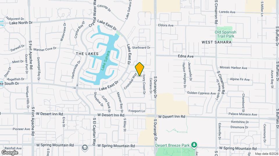 8645 W Tivoli Ct Map and Location Details