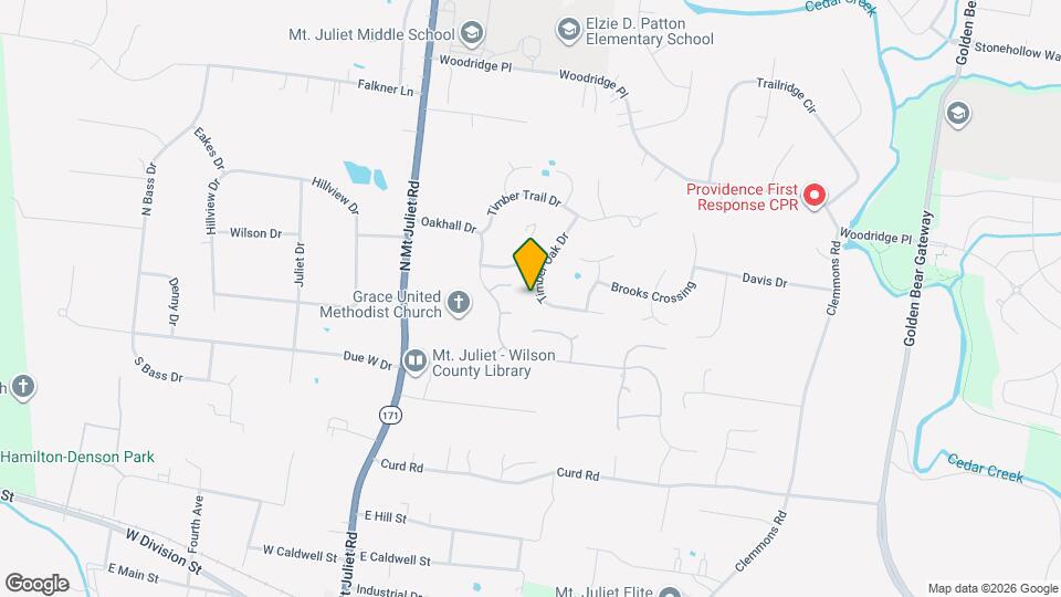 7020 Timber Oak Dr Map and Location Details