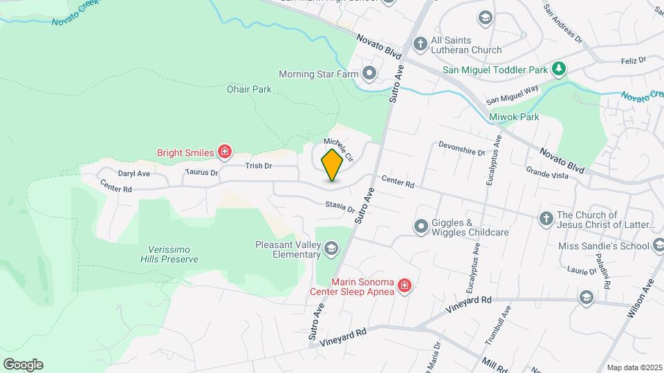 2450 Center Rd Map and Location Details