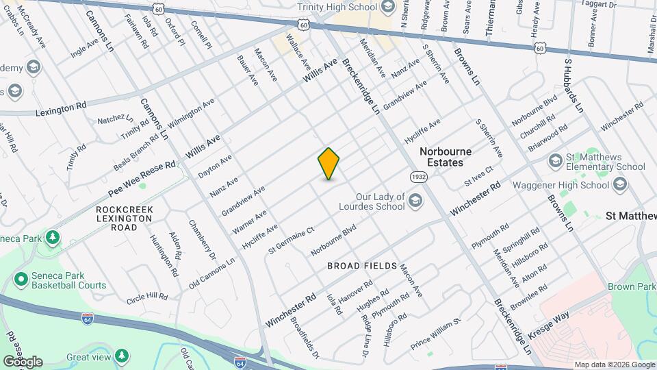 3609 Hycliffe Ave Map and Location Details