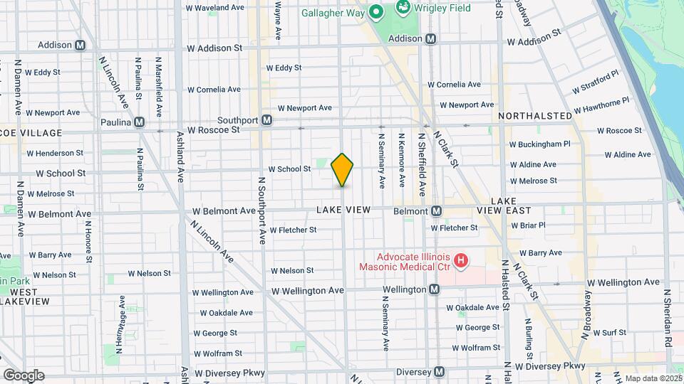 3224 N Racine Ave Map and Location Details