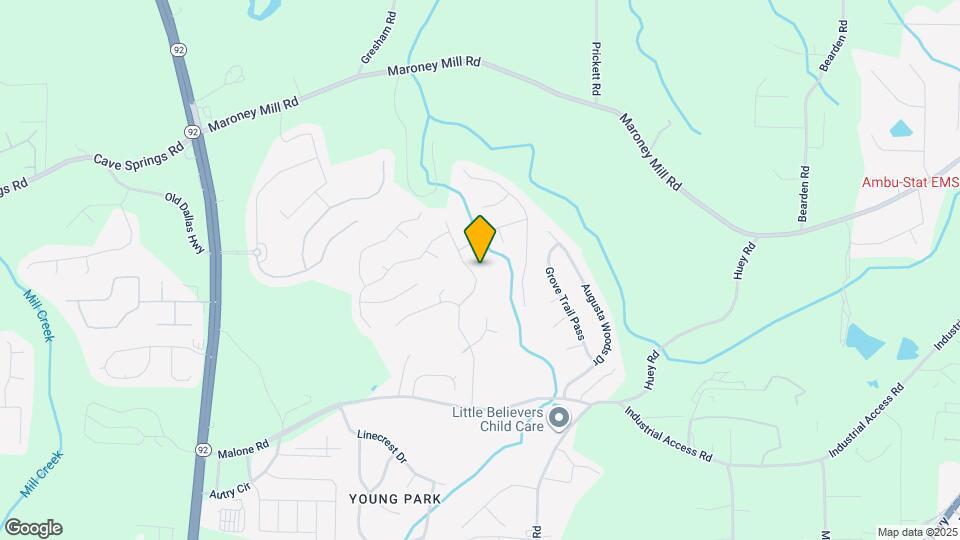 7360 Hunters Ridge Dr Map and Location Details