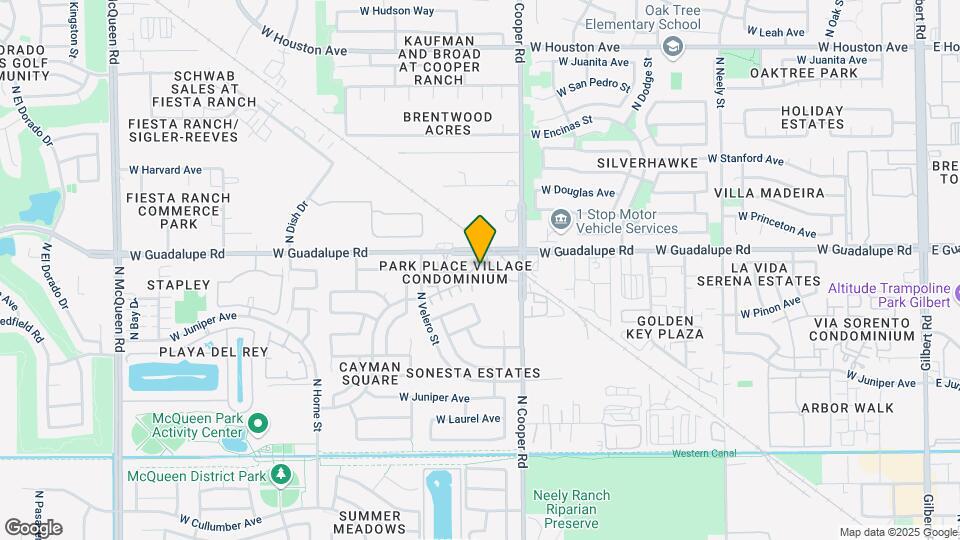 880 W Aspen Way Map and Location Details
