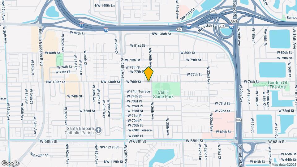 El Paraiso at Hialeah Mapa y Detalles de la Ubicación